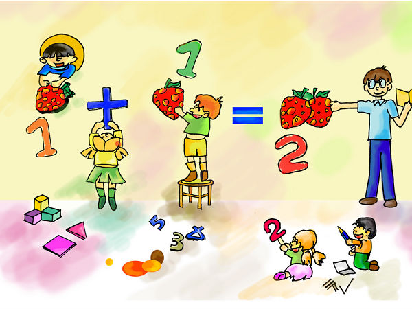 Cách dạy con học toán ở tuổi lên 3 đơn giản mà hiệu quả