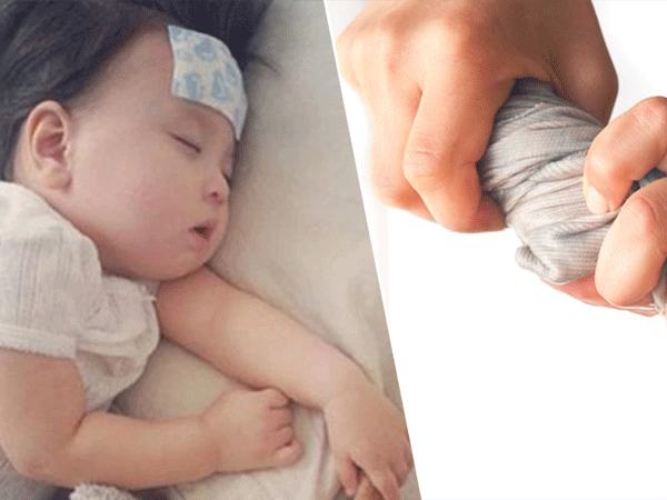 Hạ sốt cho trẻ theo phương pháp làm mát bắp chân "chuẩn" khoa học