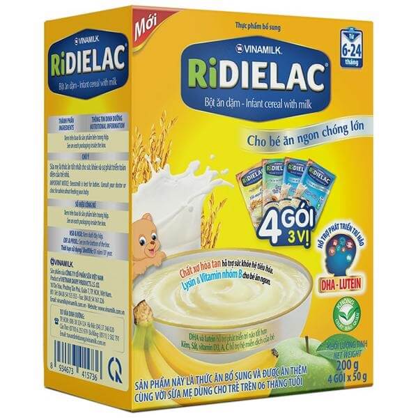 [Gợi ý] 5 loại bột ăn dặm giúp bé 1 tuổi tăng cân tốt