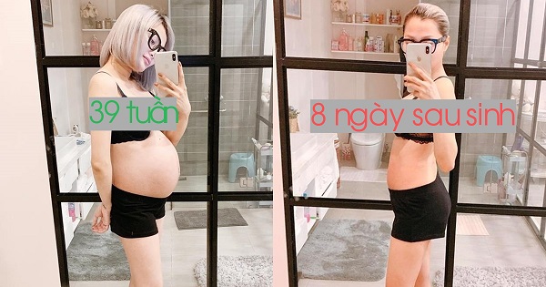 Bí quyết mang thai chỉ tăng 6kg, sinh con 3kg của hot mom Mèo