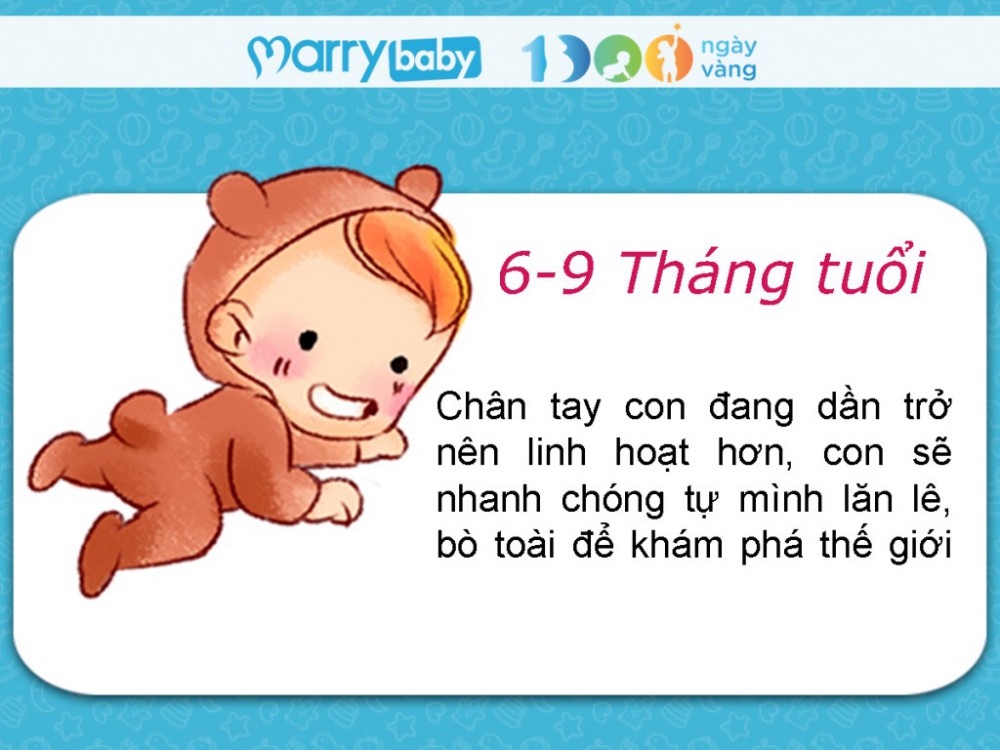 Khám phá khả năng của con trong từng giai đoạn