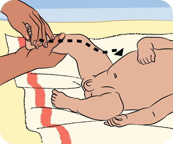 Hướng dẫn cách massage cho trẻ sơ sinh